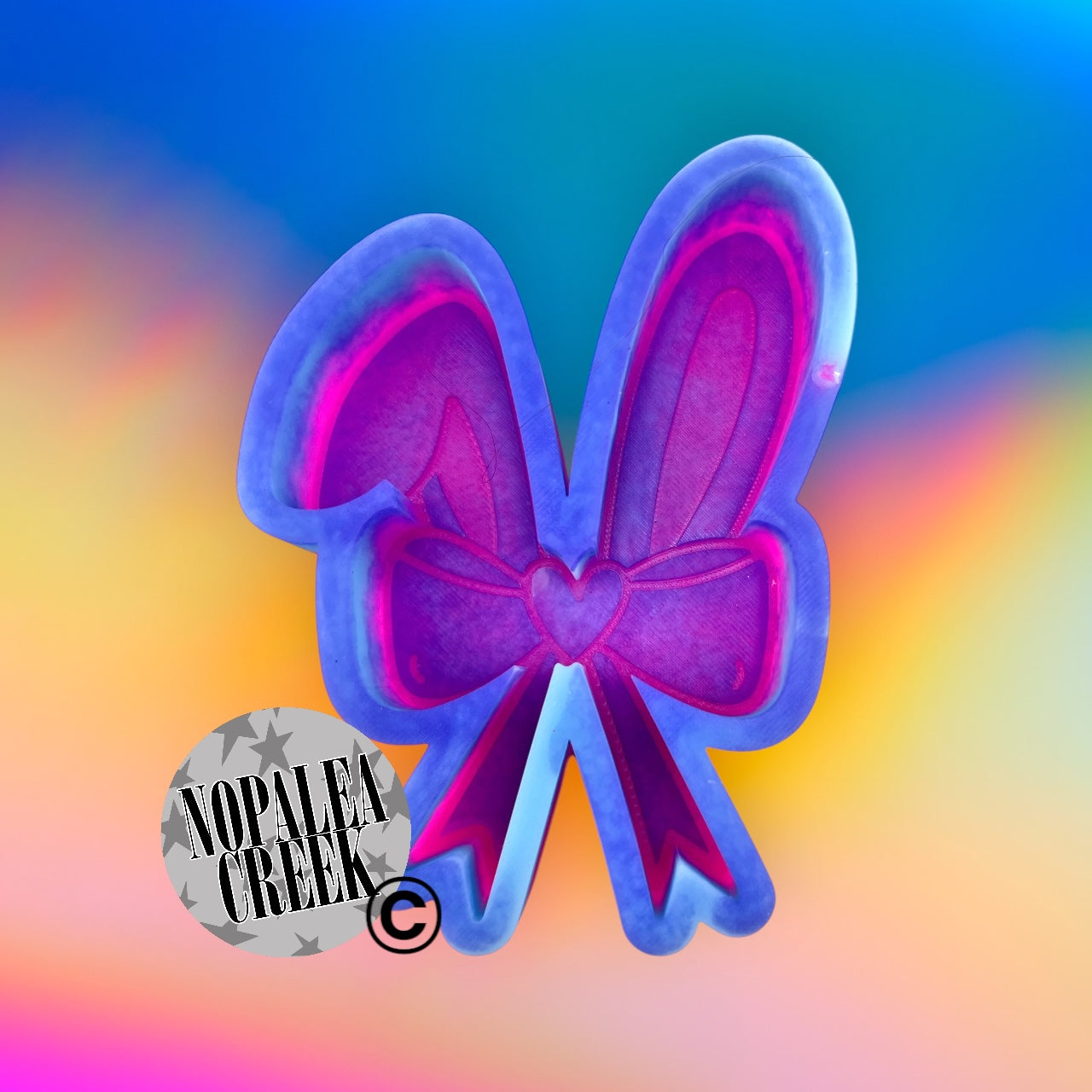 Cute Bunny Ears Silicone Mold