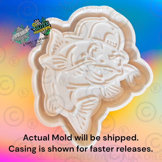 Cheeky Catfish Silicone Mold