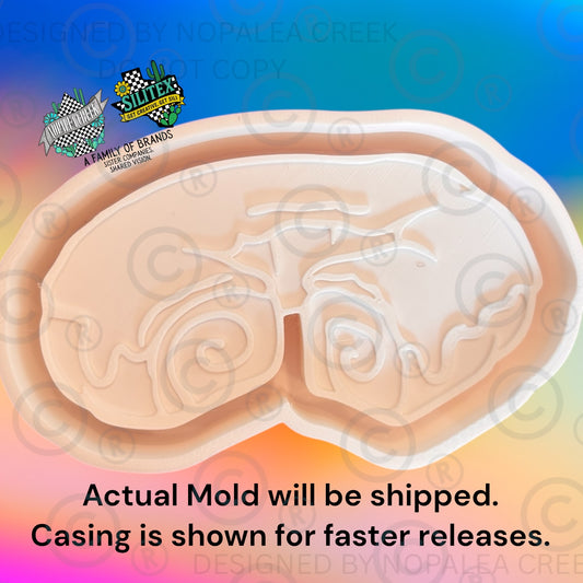 King Cake 2 Silicone Mold