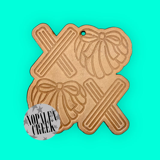 Pan Dulce XO Leather Charms (SET OF 4)