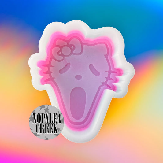 Scream Kitty Silicone Mold