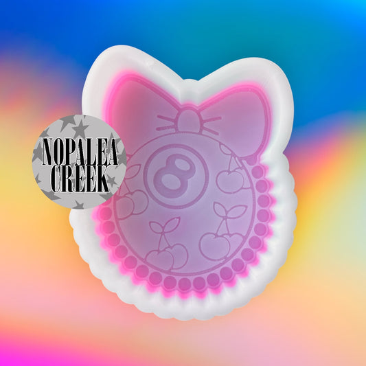 Cherry Western 8 Ball Silicone Mold