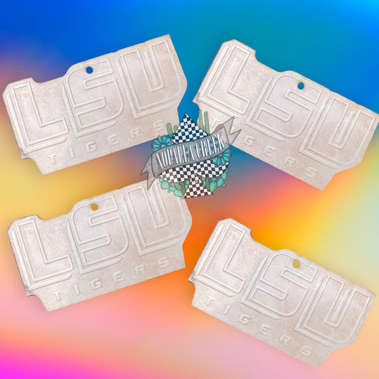 L.S - Tigers Leather Charms (SET OF 4)