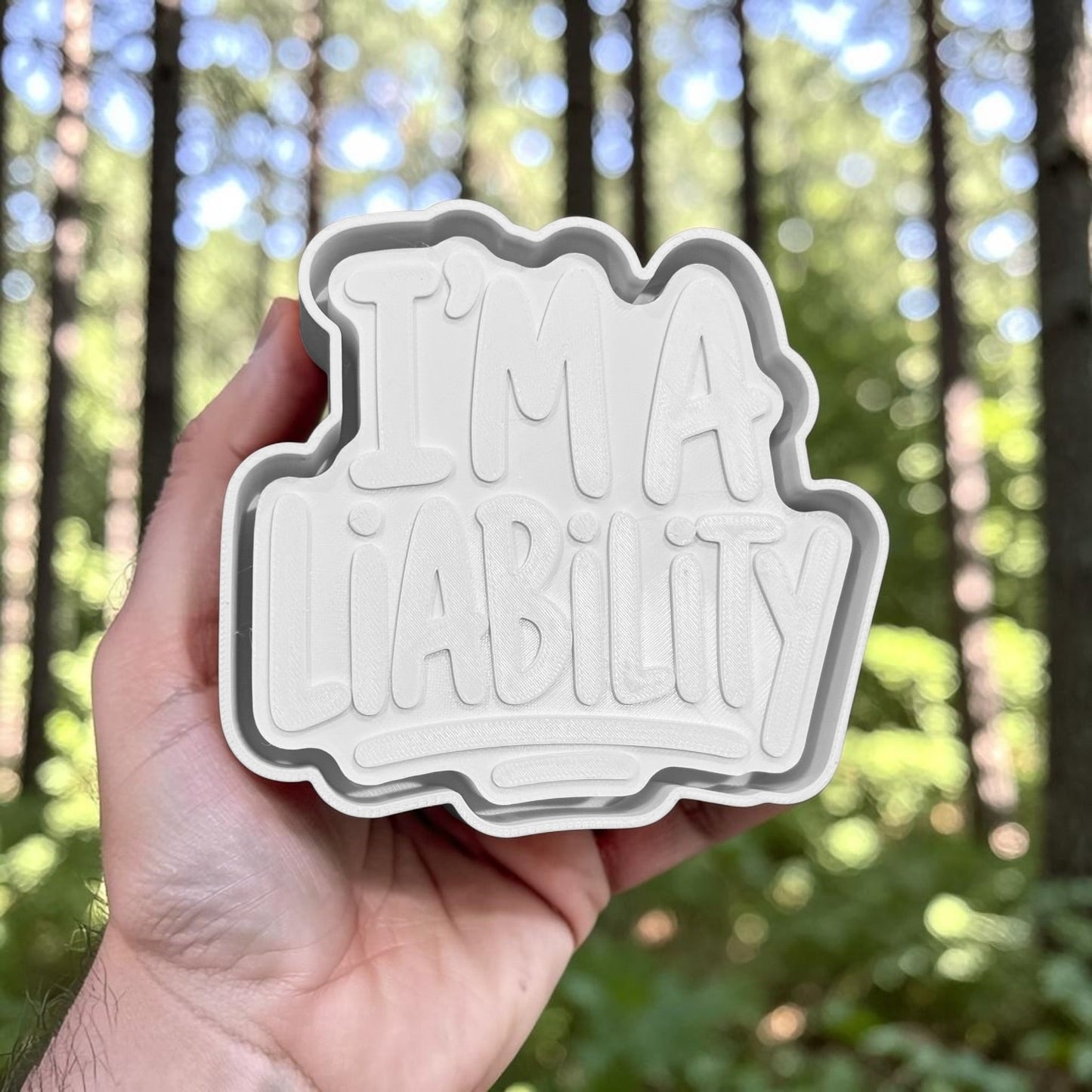 I'm a Liability Silicone Mold