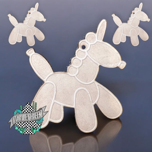 Unicorn Balloon Leather Charms (SET OF 4)