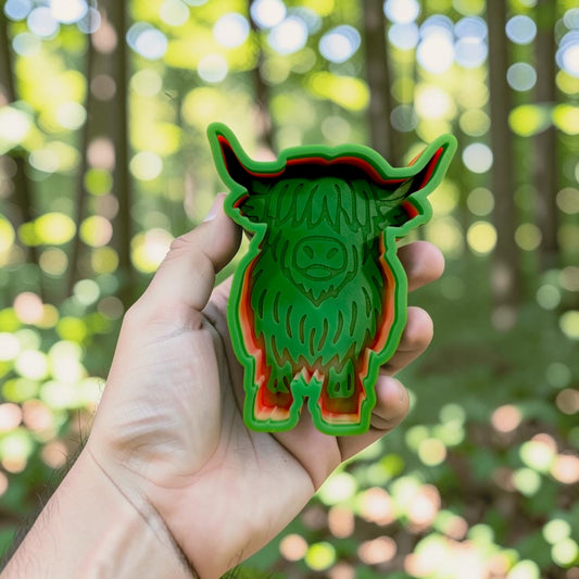 Shaggy Highland Silicone Mold