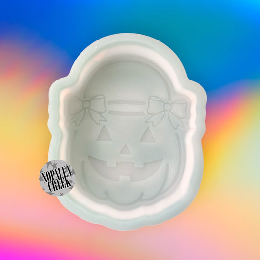 Cute Pumpkin Bucket Silicone Mold