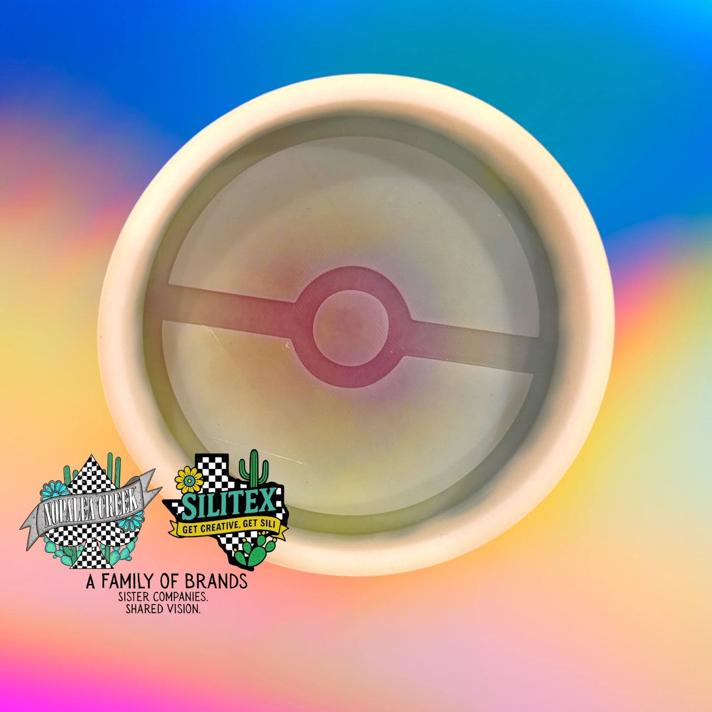 Poke Ball Silicone Mold