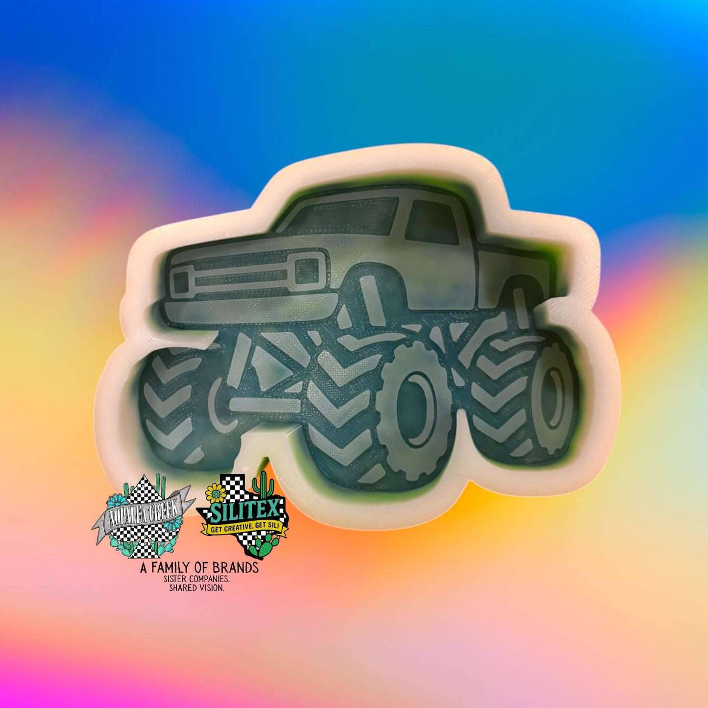 Lifted Truck Silicone Mold