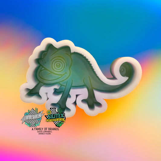 Cute Chameleon Silicone Mold