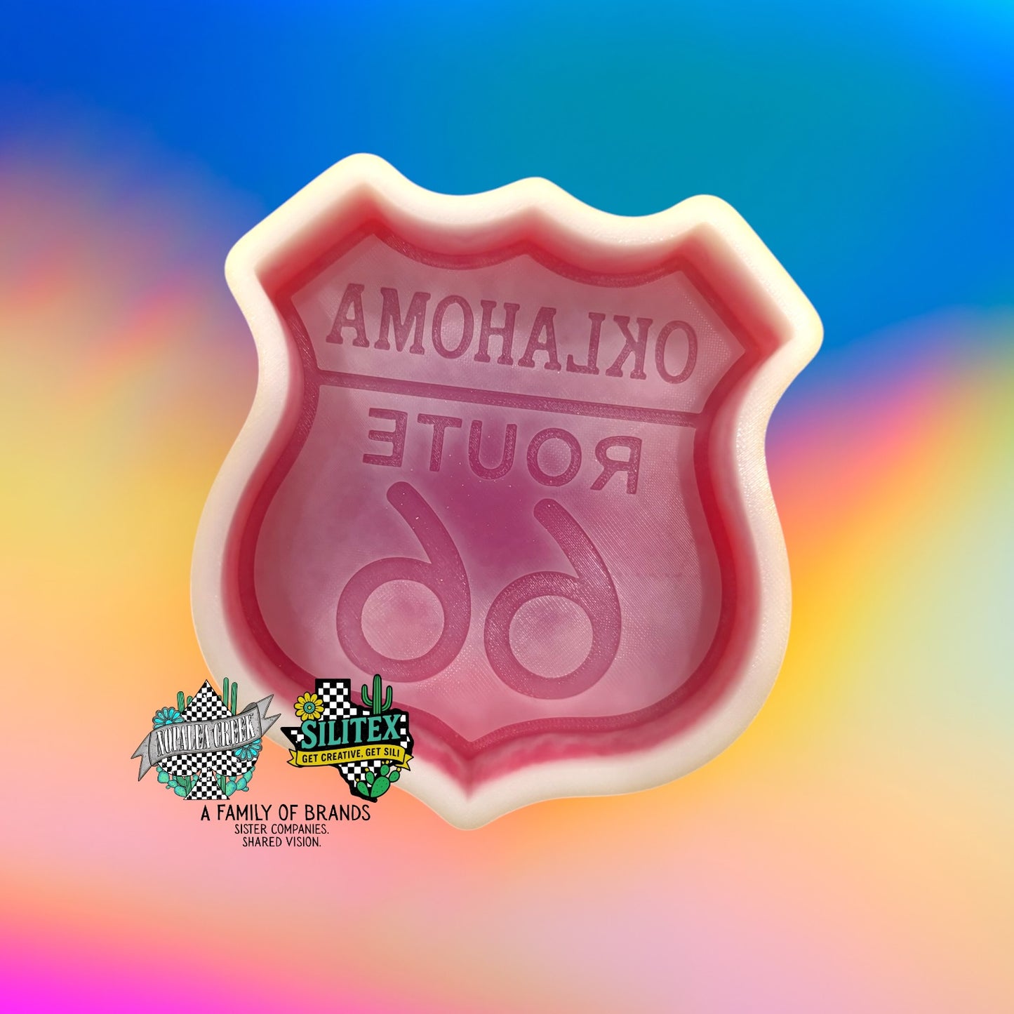 Oklahoma Route 66 Silicone Mold