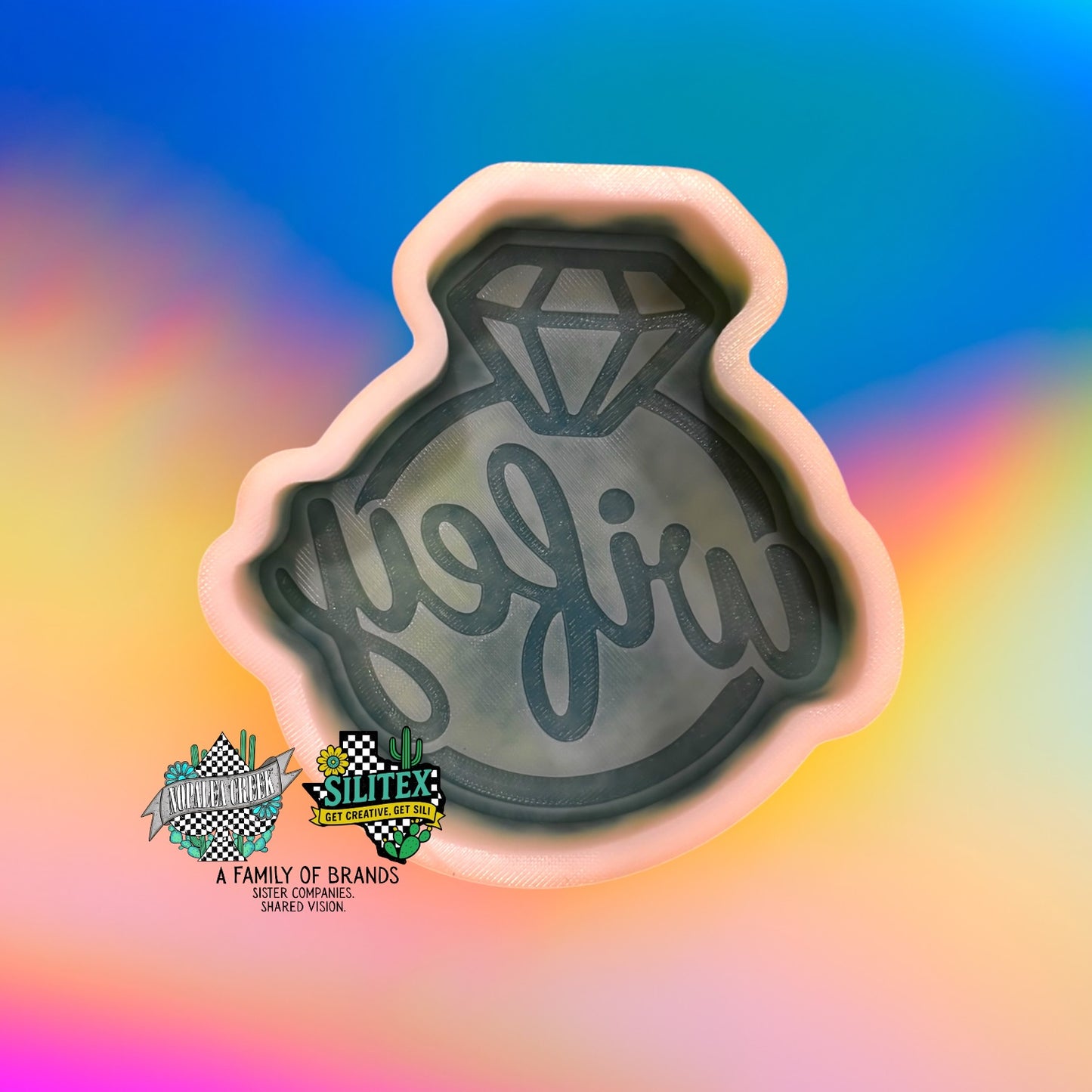 Wifey Diamond Silicone Mold