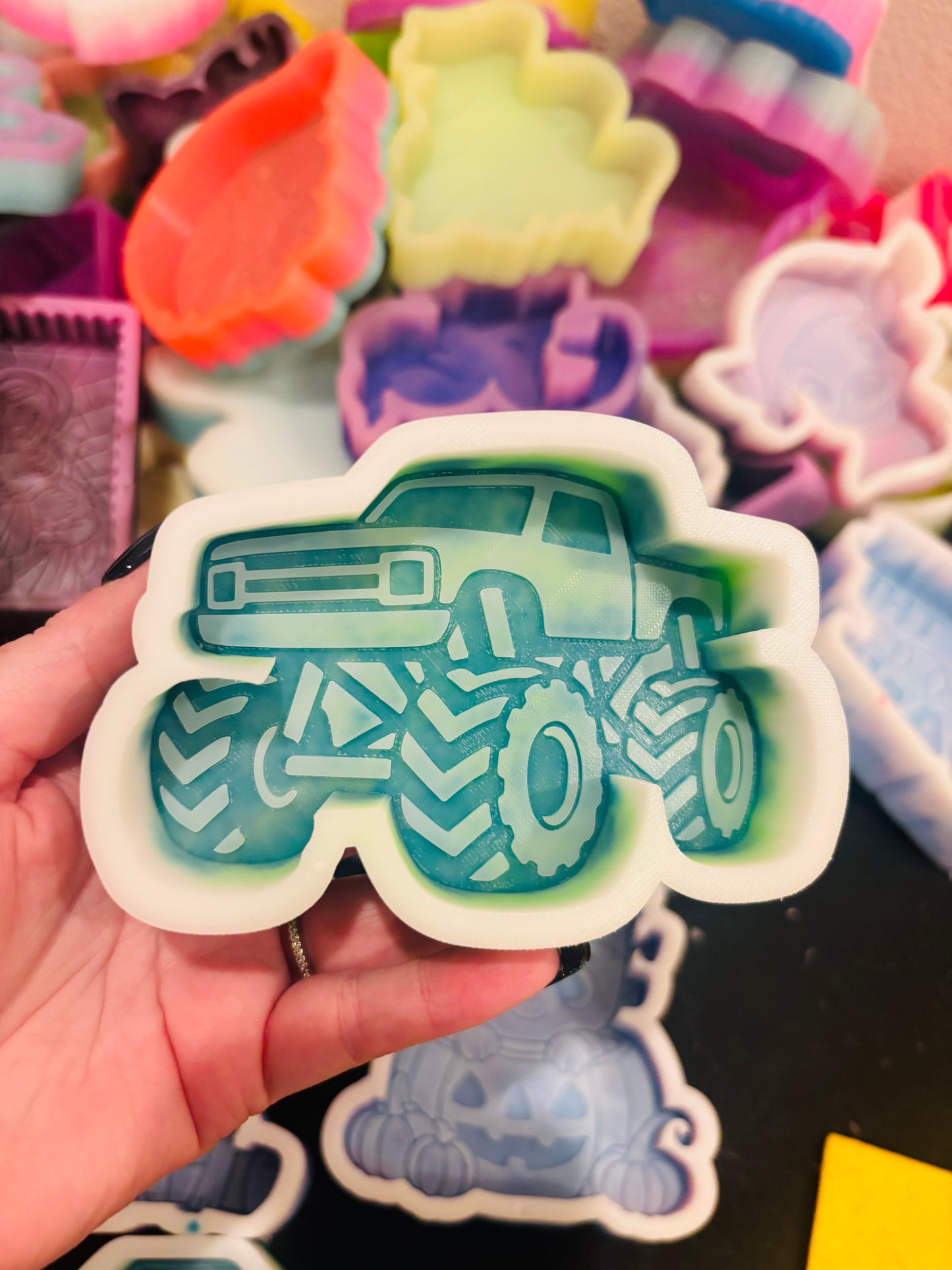 Lifted Truck Silicone Mold