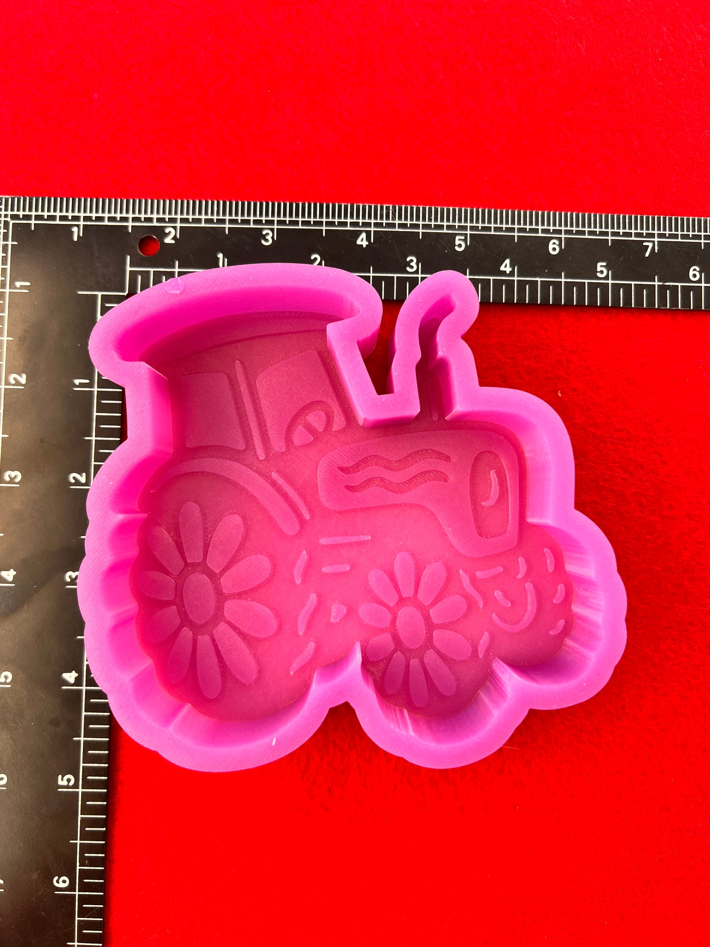 Cute Daisy Tractor Silicone Mold©