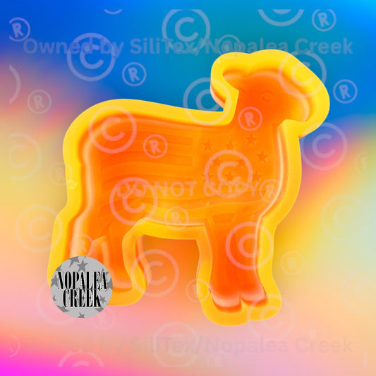 USA Show Goat Silicone Mold©