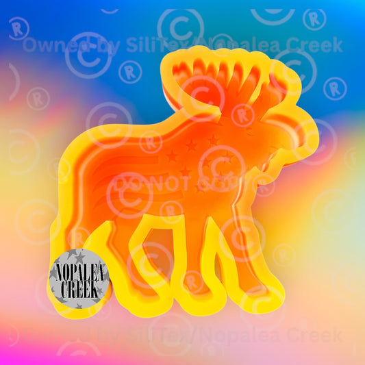 USA Moose Silicone Mold©