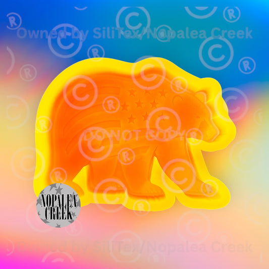 USA Bear Silicone Mold©