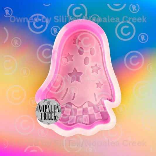 Starlight Retro Ghost Silicone Mold©