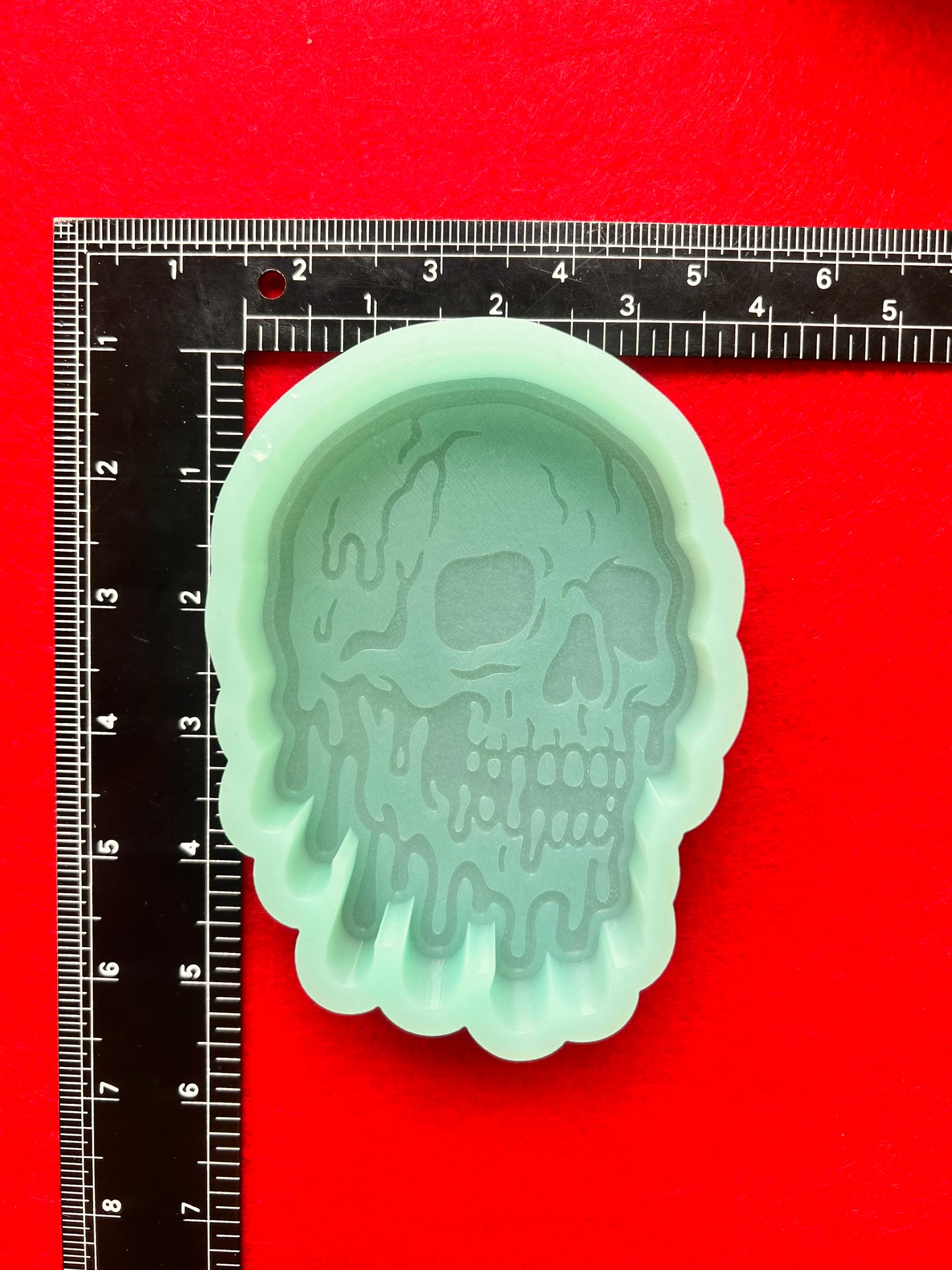 Melting Skull Silicone Mold©