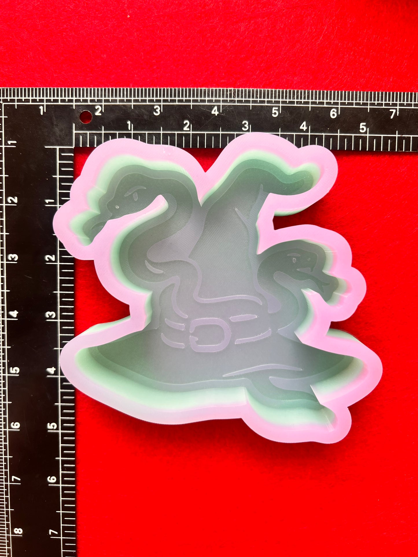 Snake Witch Hat Silicone Mold©