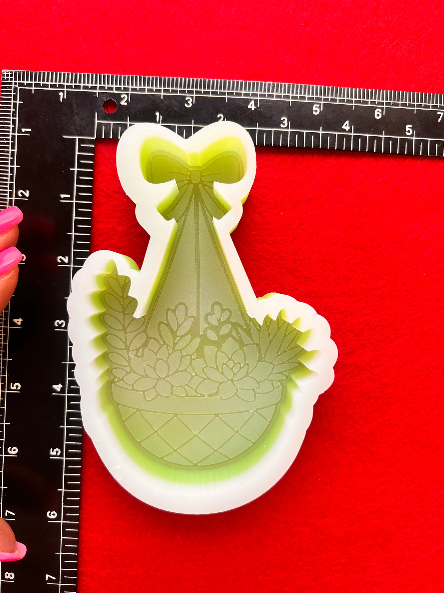 Succulent Hanging Bloom Silicone Mold©