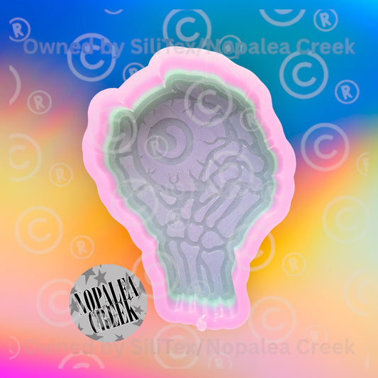 Alien Eye Skull Silicone Mold©