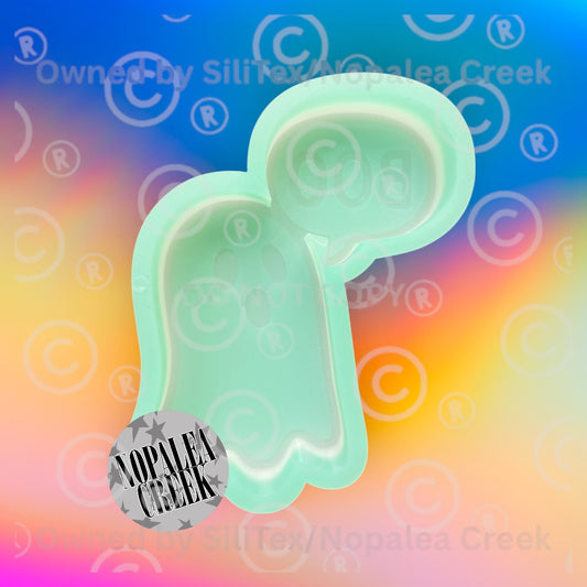 Classic Ghost Boo Silicone Mold©
