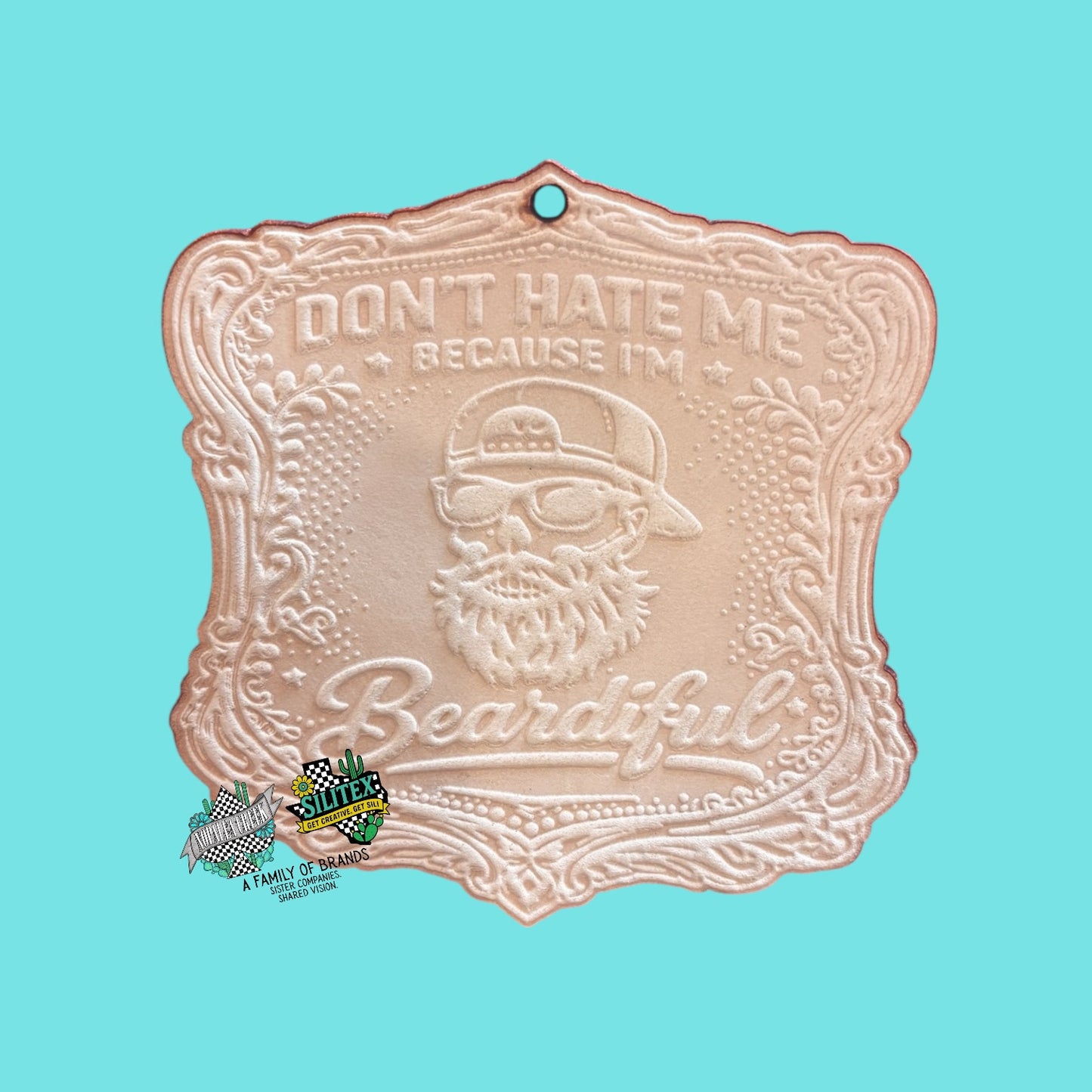 Beardiful Leather Cutouts