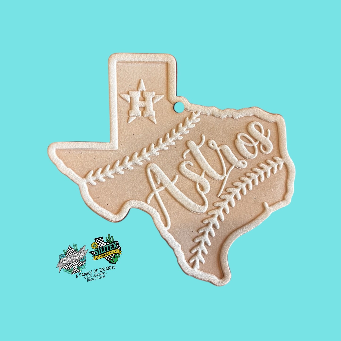 Astros.TX Leather Cutouts