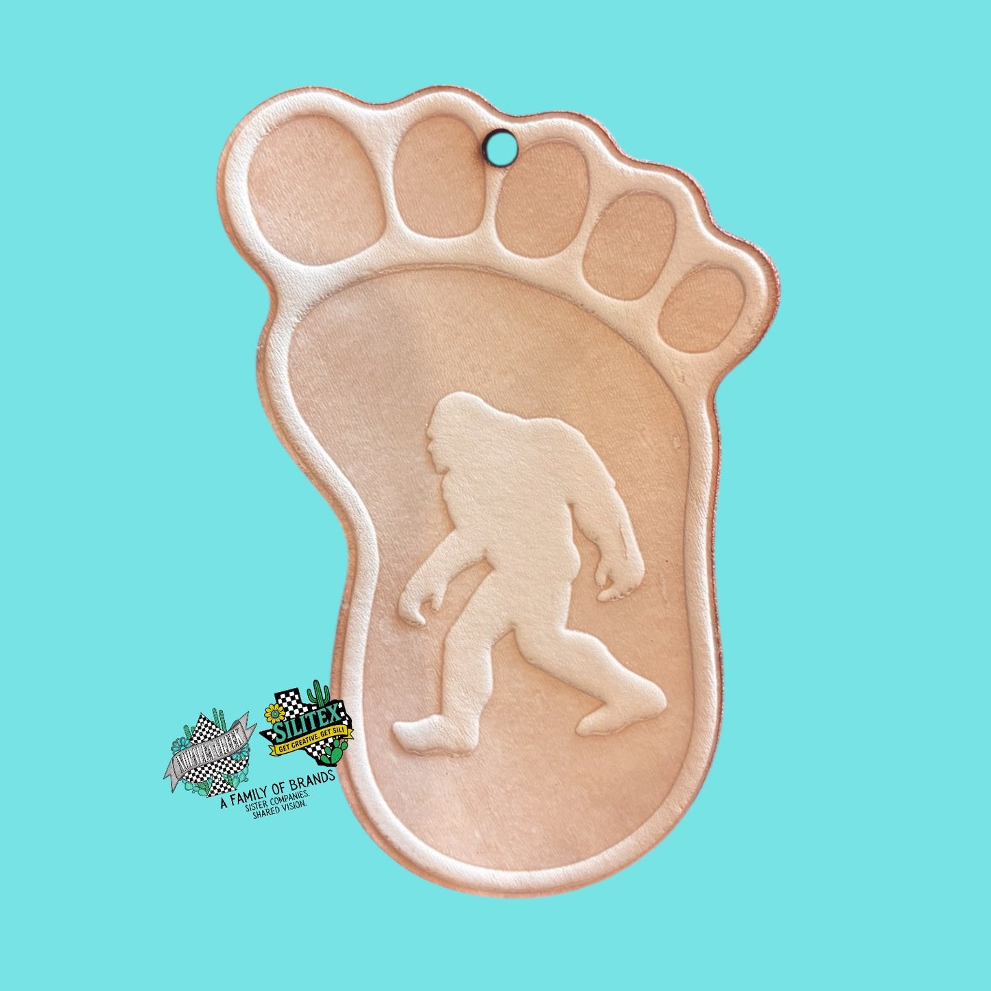Bigfoot Steppin Leather Cutouts