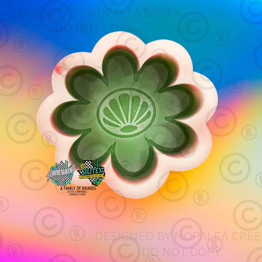 Coastal Floral Daisy Silicone Mold