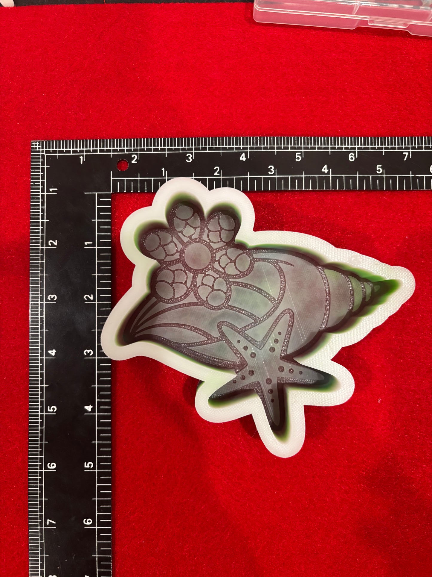 Mermaid Shell Daisy Silicone Mold