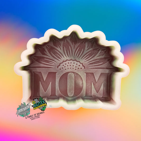 Mom Sunflower Silicone Mold
