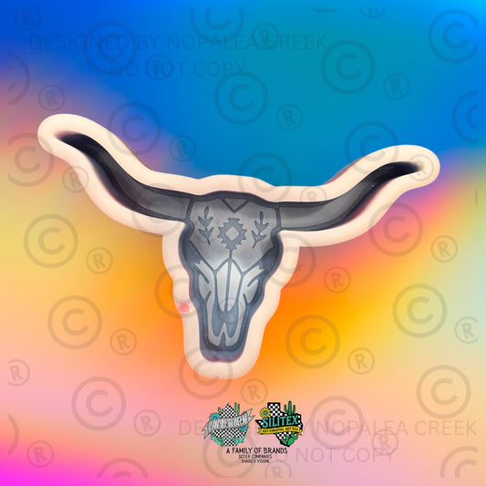 Sagebrush Longhorn Silicone Mold
