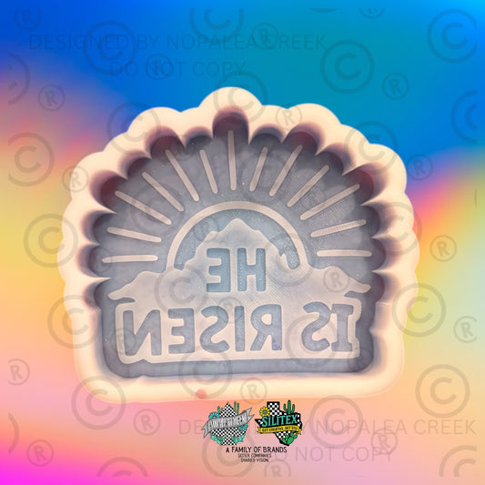 He is Risen Silicone Mold