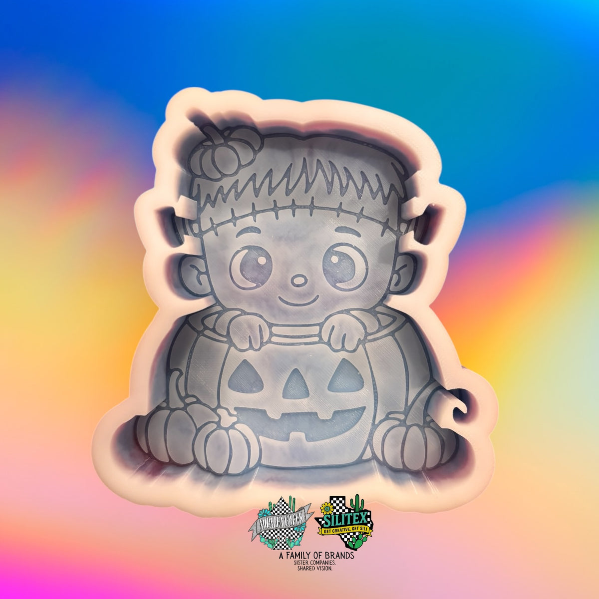 Little Frankenstein Pumpkin Silicone Mold