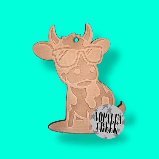 Cool Cow Leather Charms (SET OF 4)