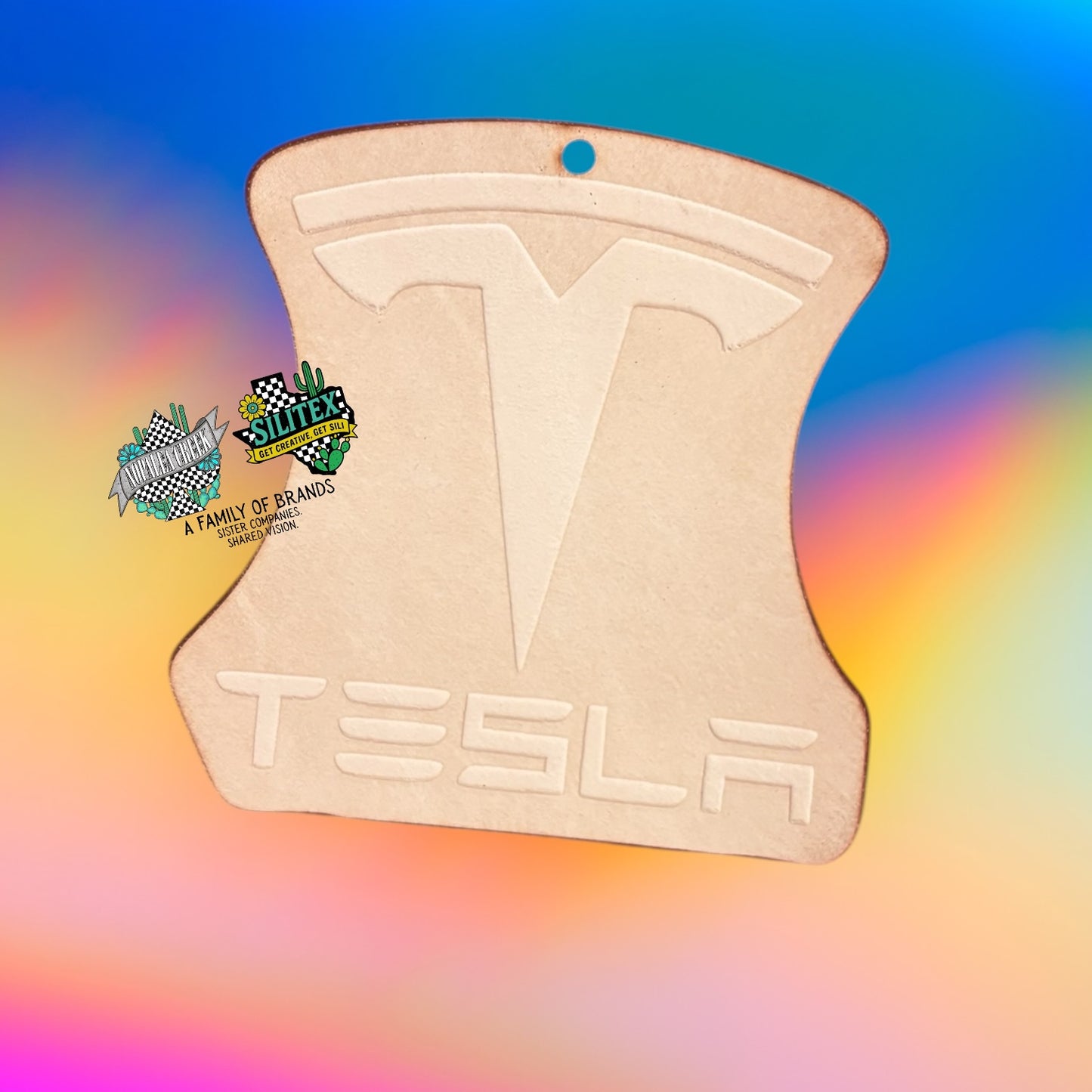 Tesla Leather Cutouts