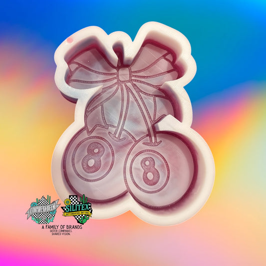 8 Ball Cherries Silicone Mold