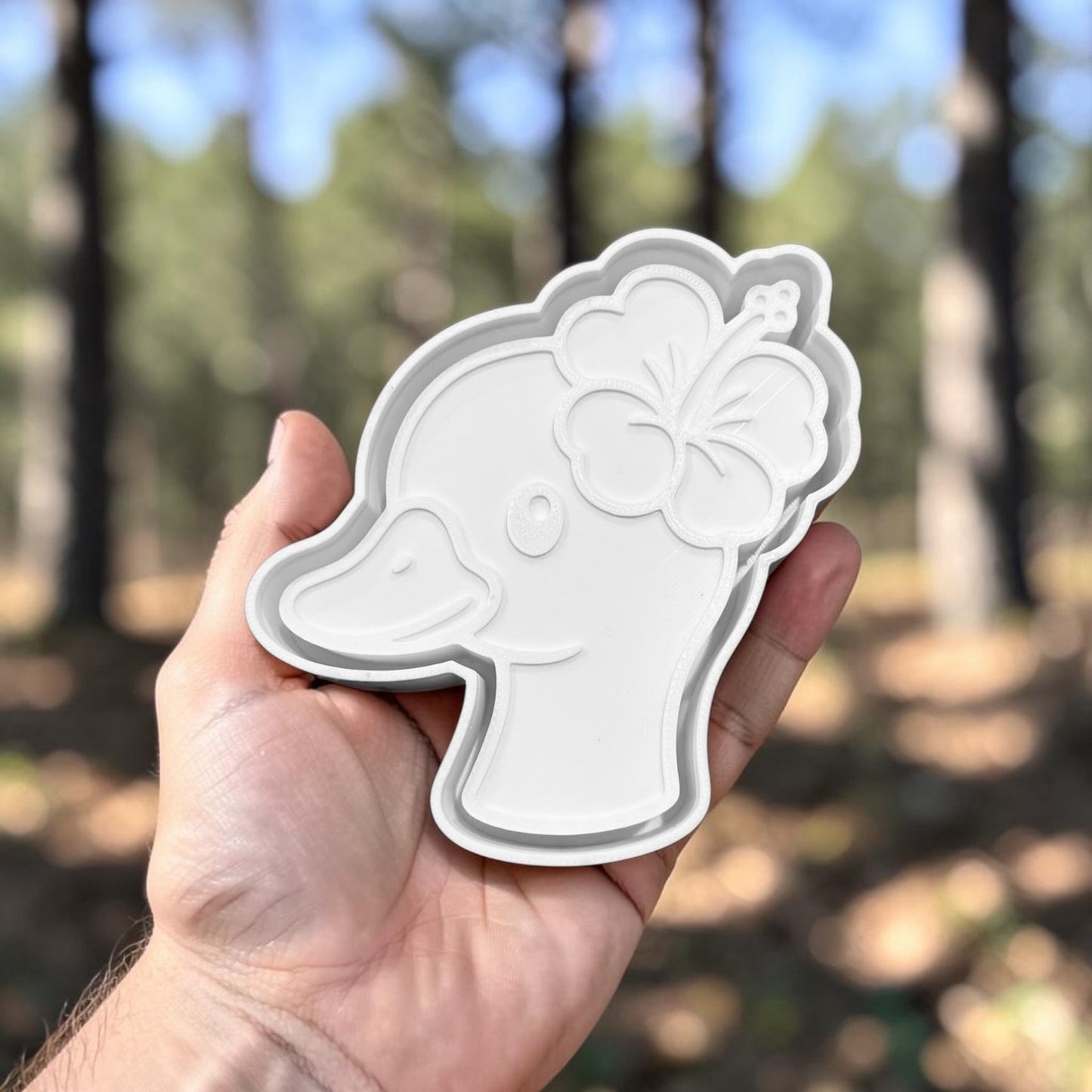 Hibiscus Goose Silicone Mold