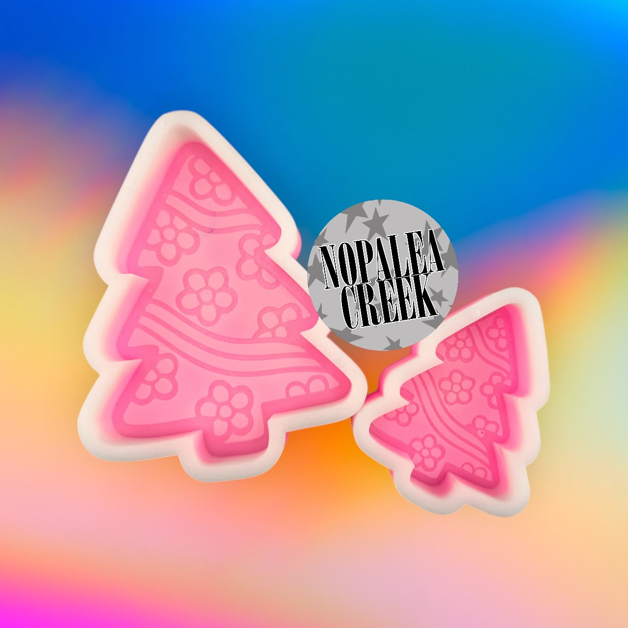 Retro Daisy Tree Silicone Mold