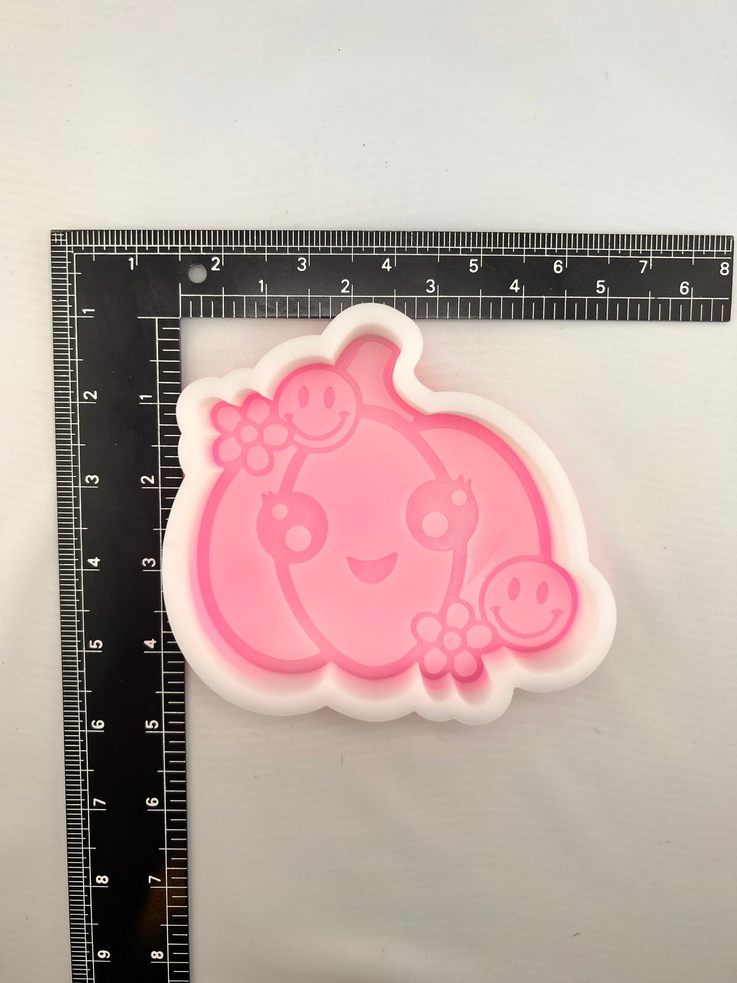 Retro Smiling Pumpkin Silicone Mold