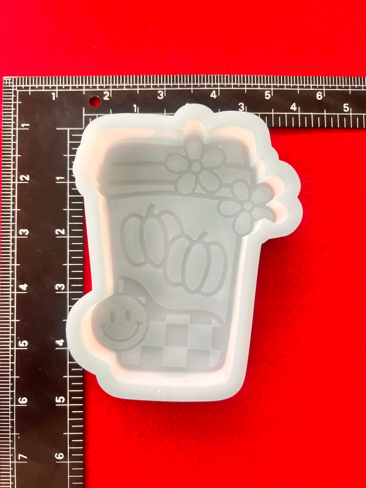 Groovy Pumpkin Coffee Silicone Mold