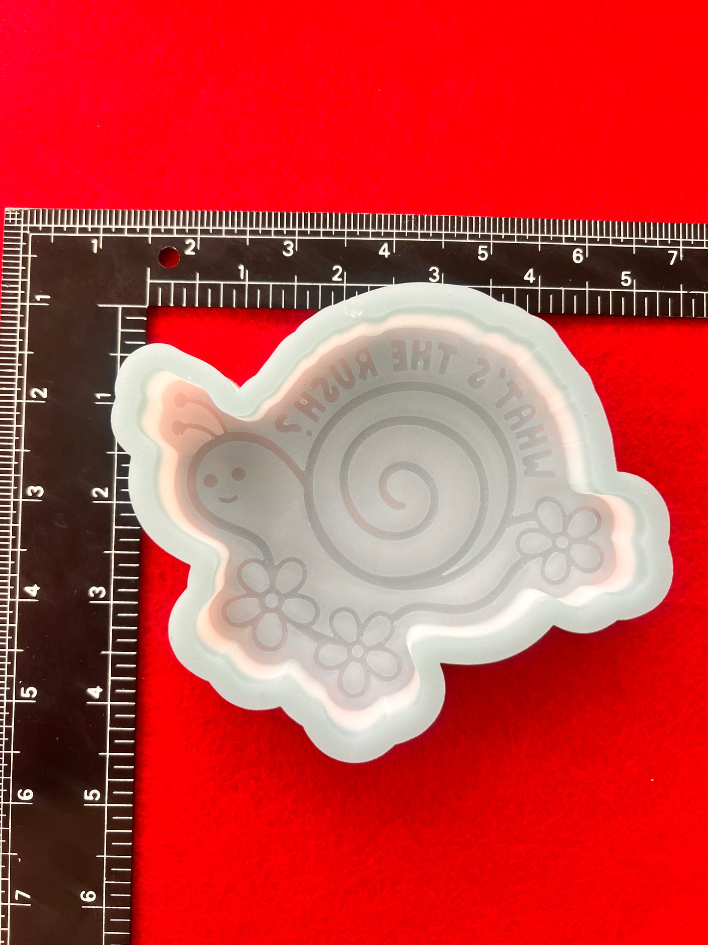 What's the Rush Snail Silicone Mold