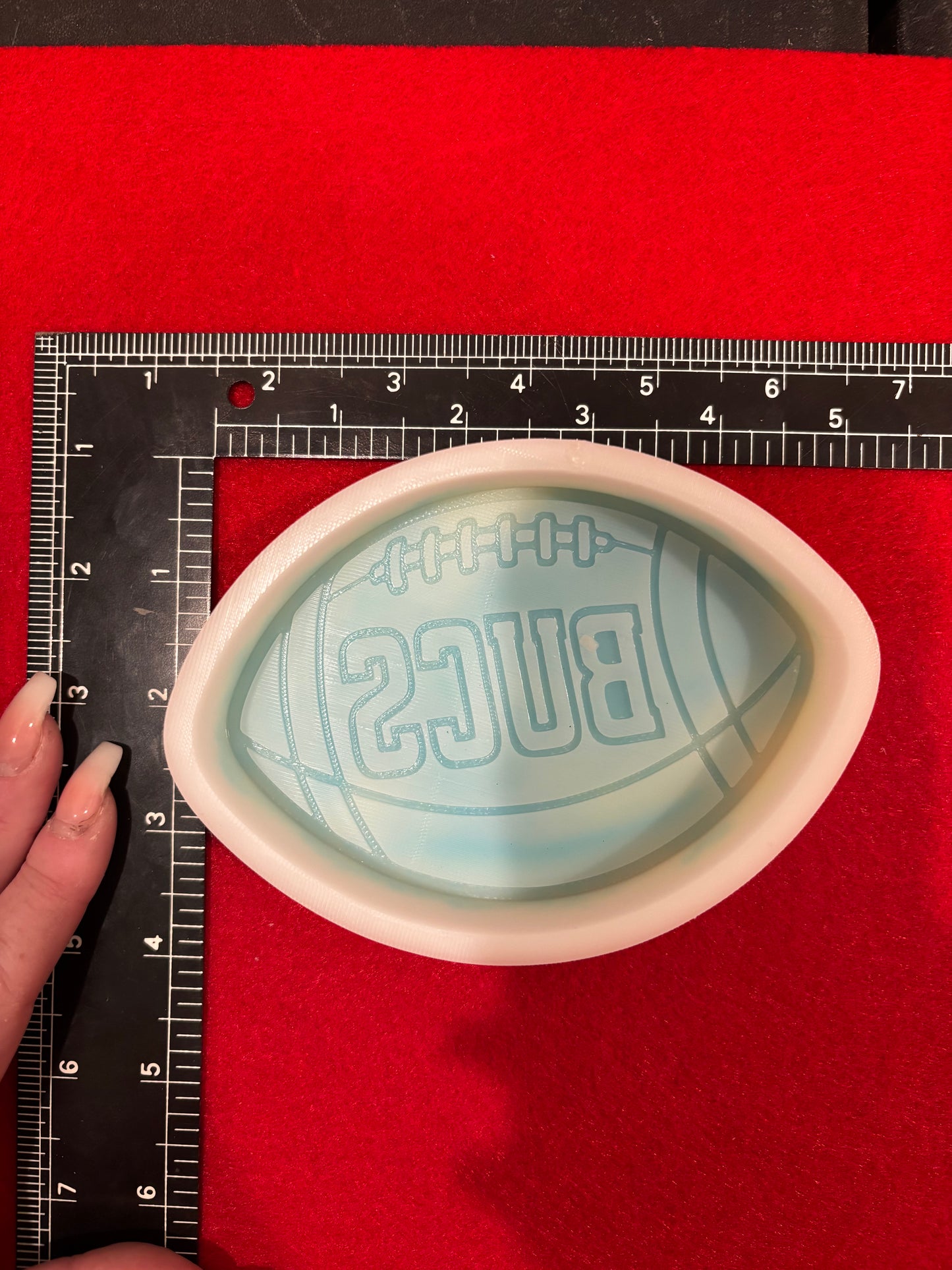 Bucs Football Silicone Mold©