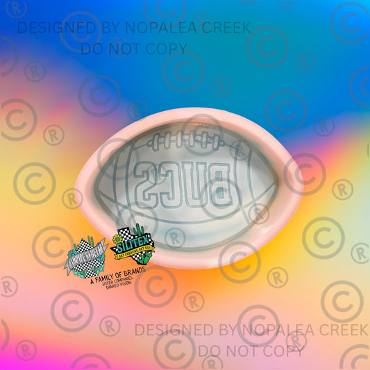 Bucs Football Silicone Mold©