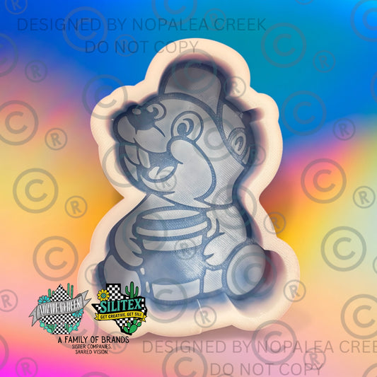 Beaver Coffee Silicone Mold