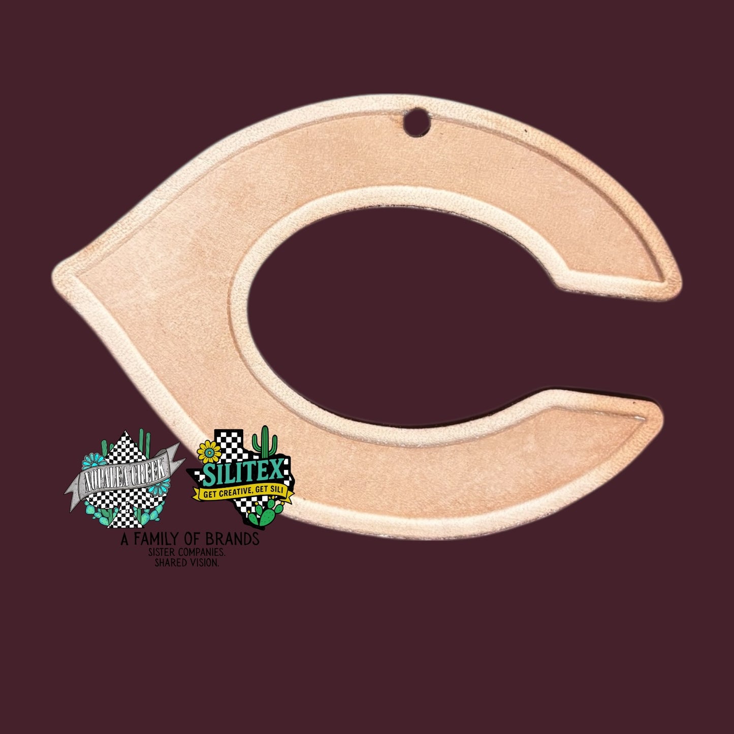 C.Logo Leather Charms (SET OF 4)