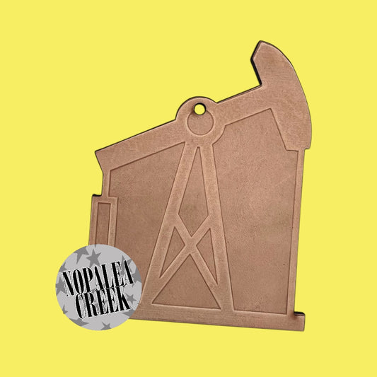 Pump Jack Leather Charms (SET OF 4)