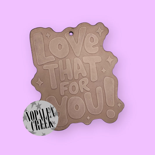 Love that for You Leather Charms (SET OF 4)